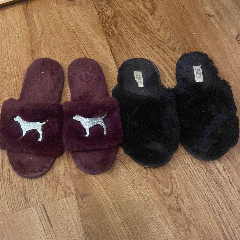 Free pink slippers